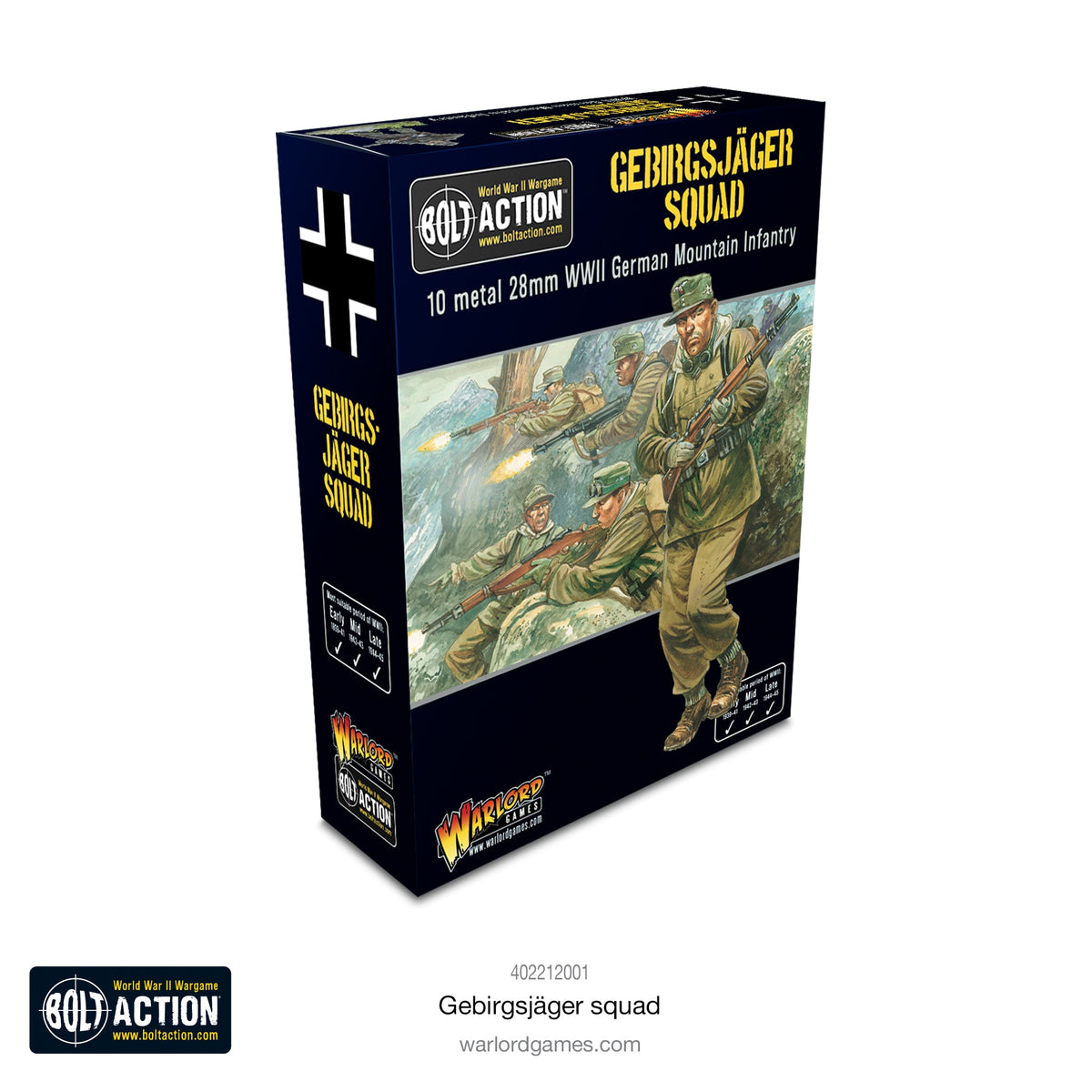 Bolt Action: German - Gebirgsjager squad