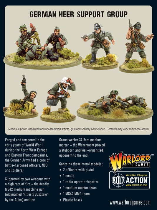 Bolt Action: German - German Heer support group
