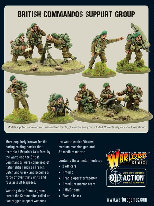 Bolt Action: Commandos support group