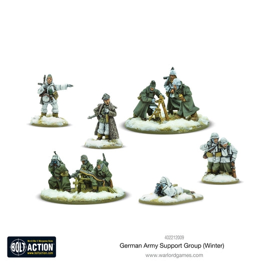 Bolt Action: German - German Army (Winter) Support Group