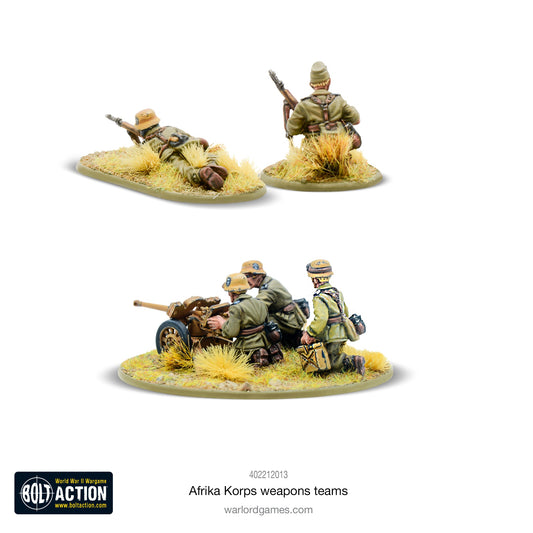 Bolt Action: German - Afrika Korps weapons teams