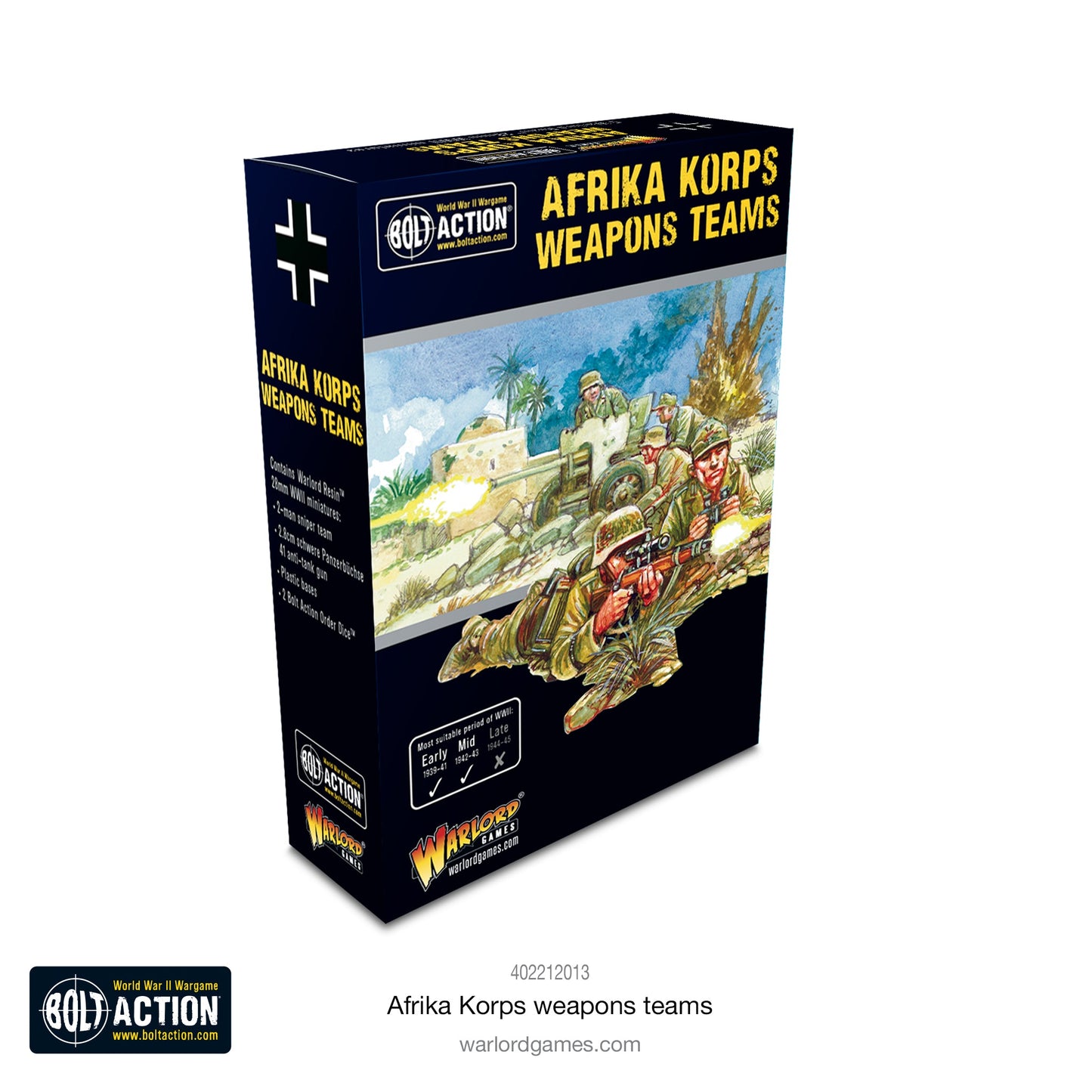 Bolt Action: German - Afrika Korps weapons teams