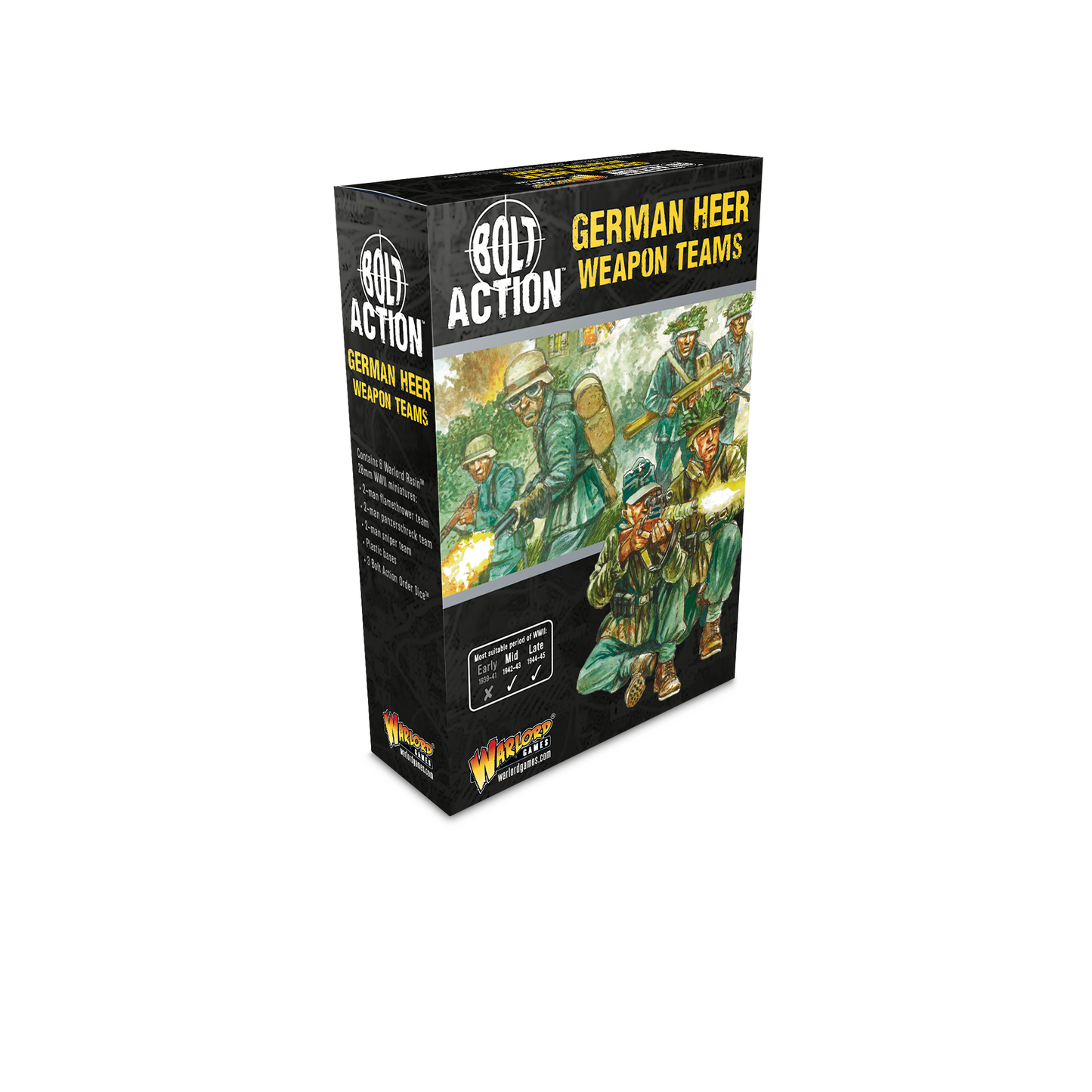 Bolt Action: German - German Heer weapon teams