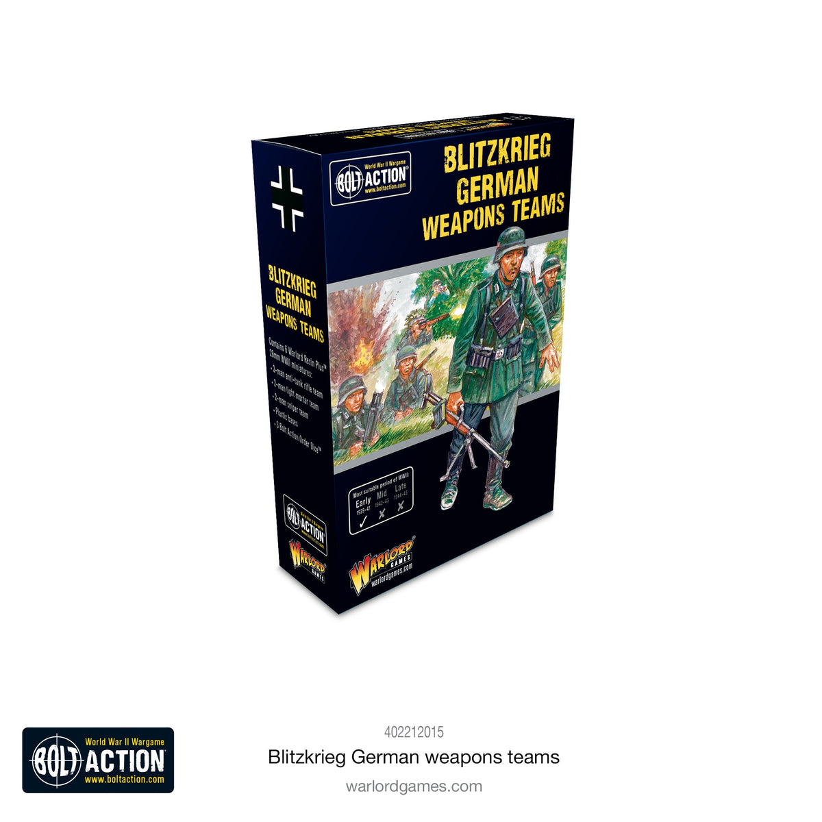 Bolt Action: German - Blitzkrieg German weapons teams