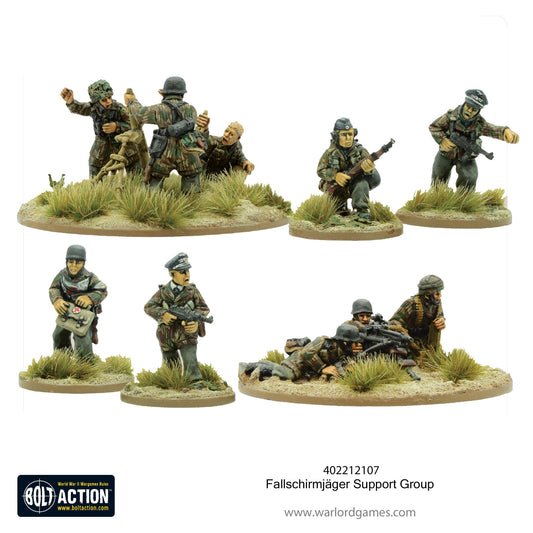 Bolt Action: German - Fallschirmjager support group