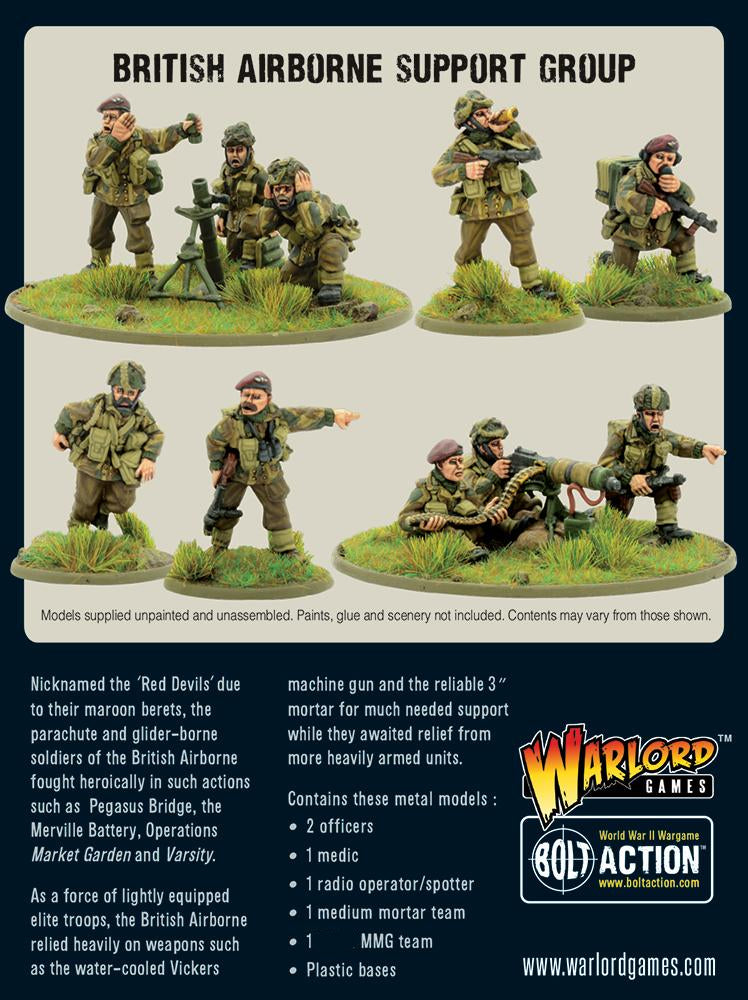 Bolt Action: British Airborne support group
