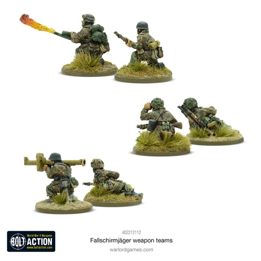 Bolt Action: German - Fallschirmjäger weapons teams