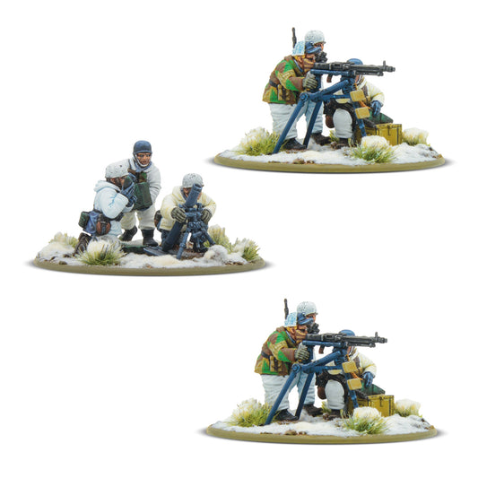 Bolt Action: German - Winter Fallschirmjäger Heavy Weapons Platoon