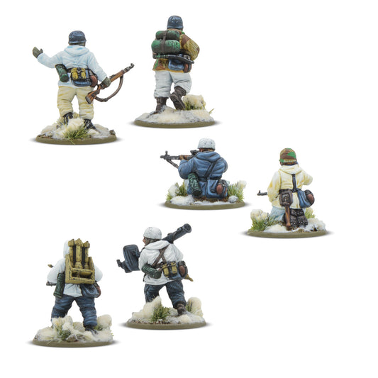 Bolt Action: German - Winter Fallschirmjäger Weapons Teams