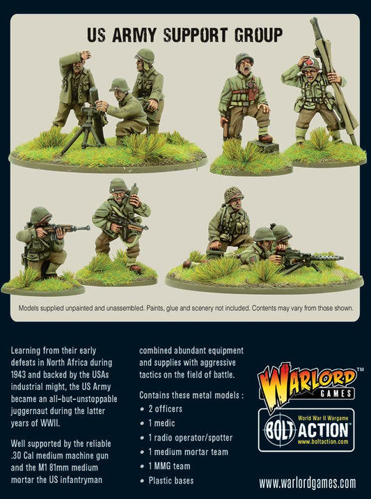 Bolt Action: USA - US Army support group