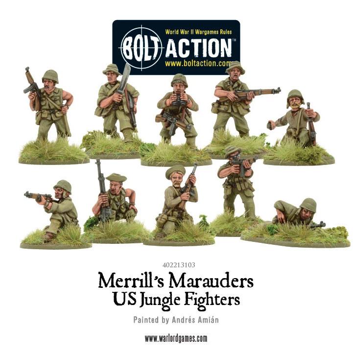 Bolt Action: USA - Merrill's Marauders Squad