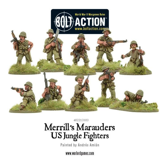 Bolt Action: USA - Merrill's Marauders Squad