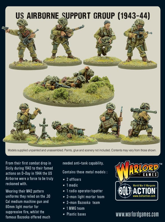 Bolt Action: USA - US Airborne support group (1943-44)