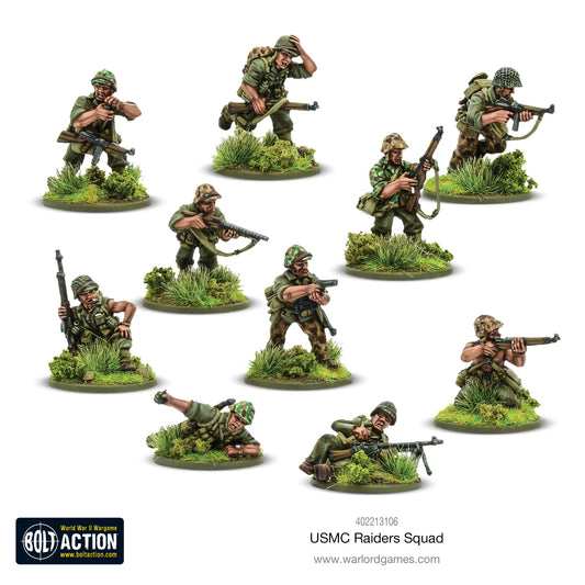 Bolt Action: USA - USMC Raider Squad