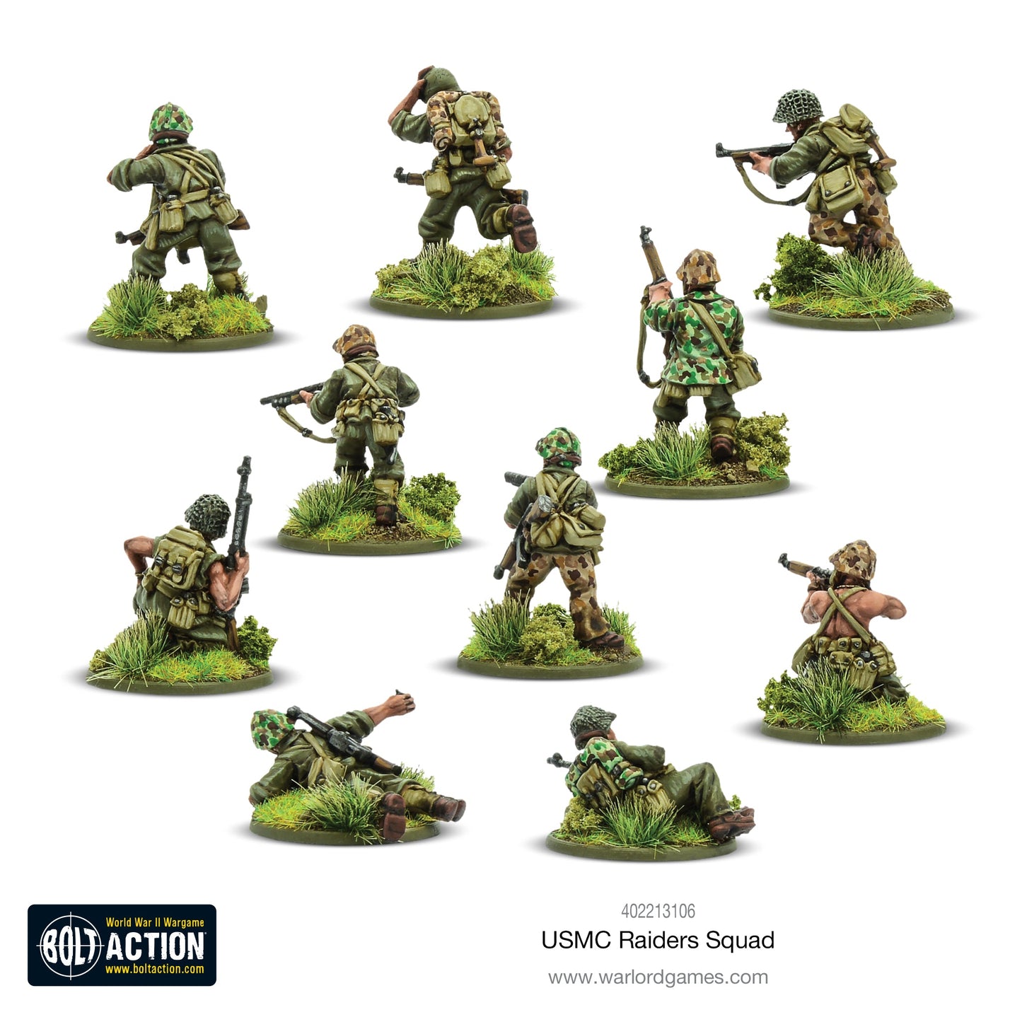 Bolt Action: USA - USMC Raider Squad