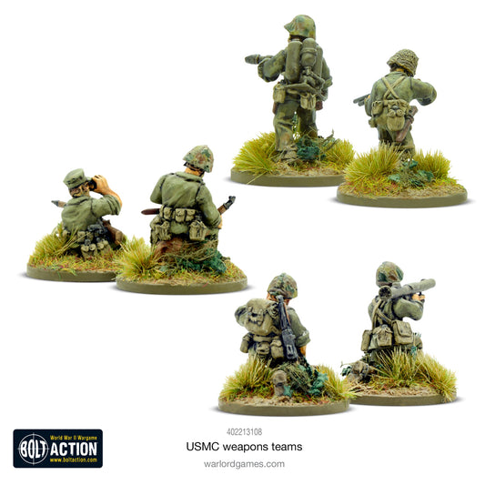 Bolt Action: USA - USMC Weapons Teams