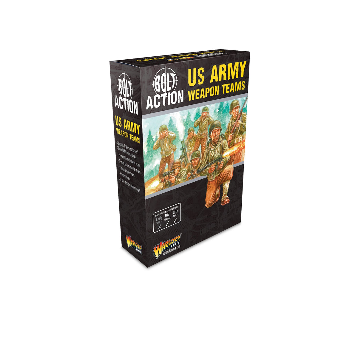Bolt Action: USA - US Army weapons teams