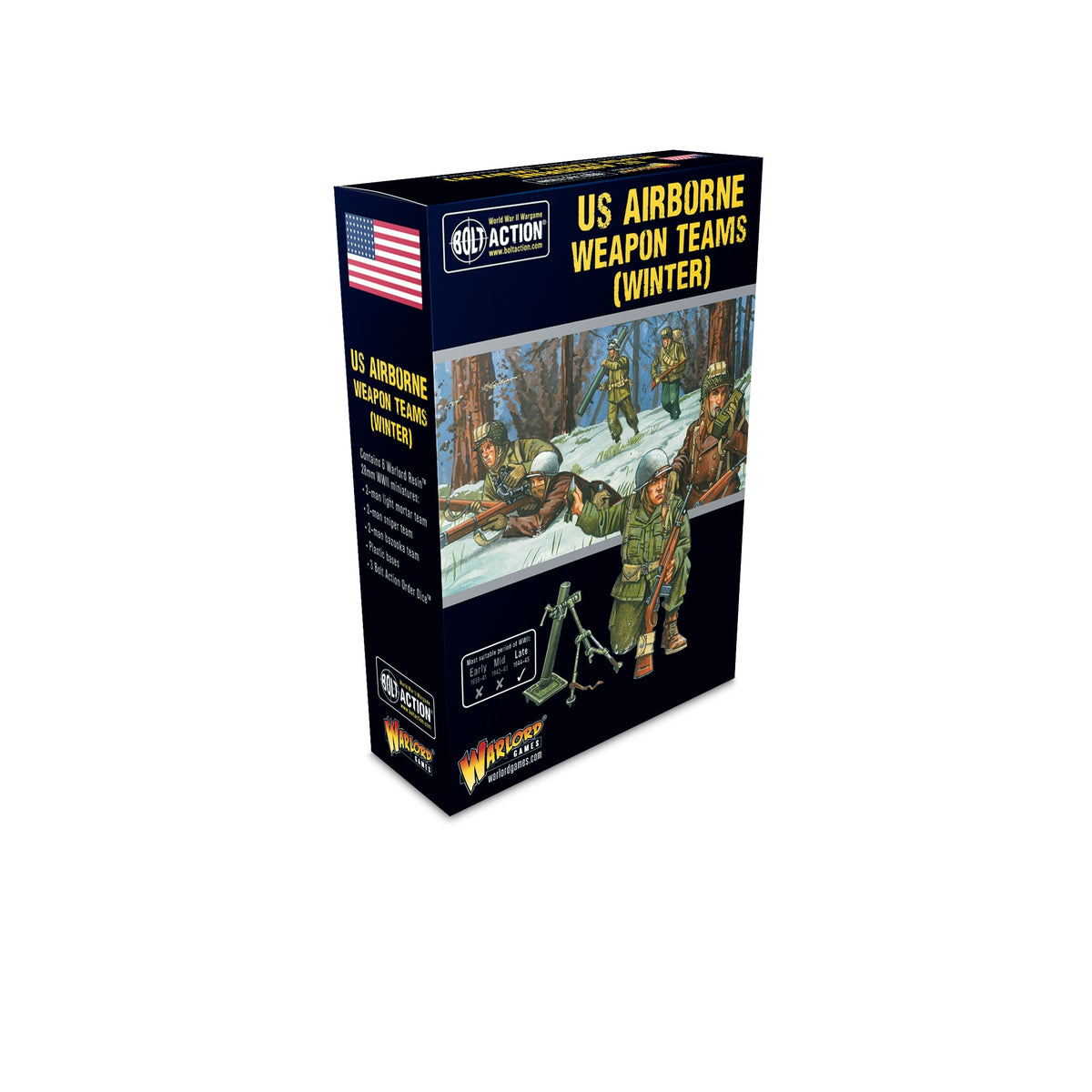 Bolt Action: USA - US Airborne (Winter) Weapons Teams