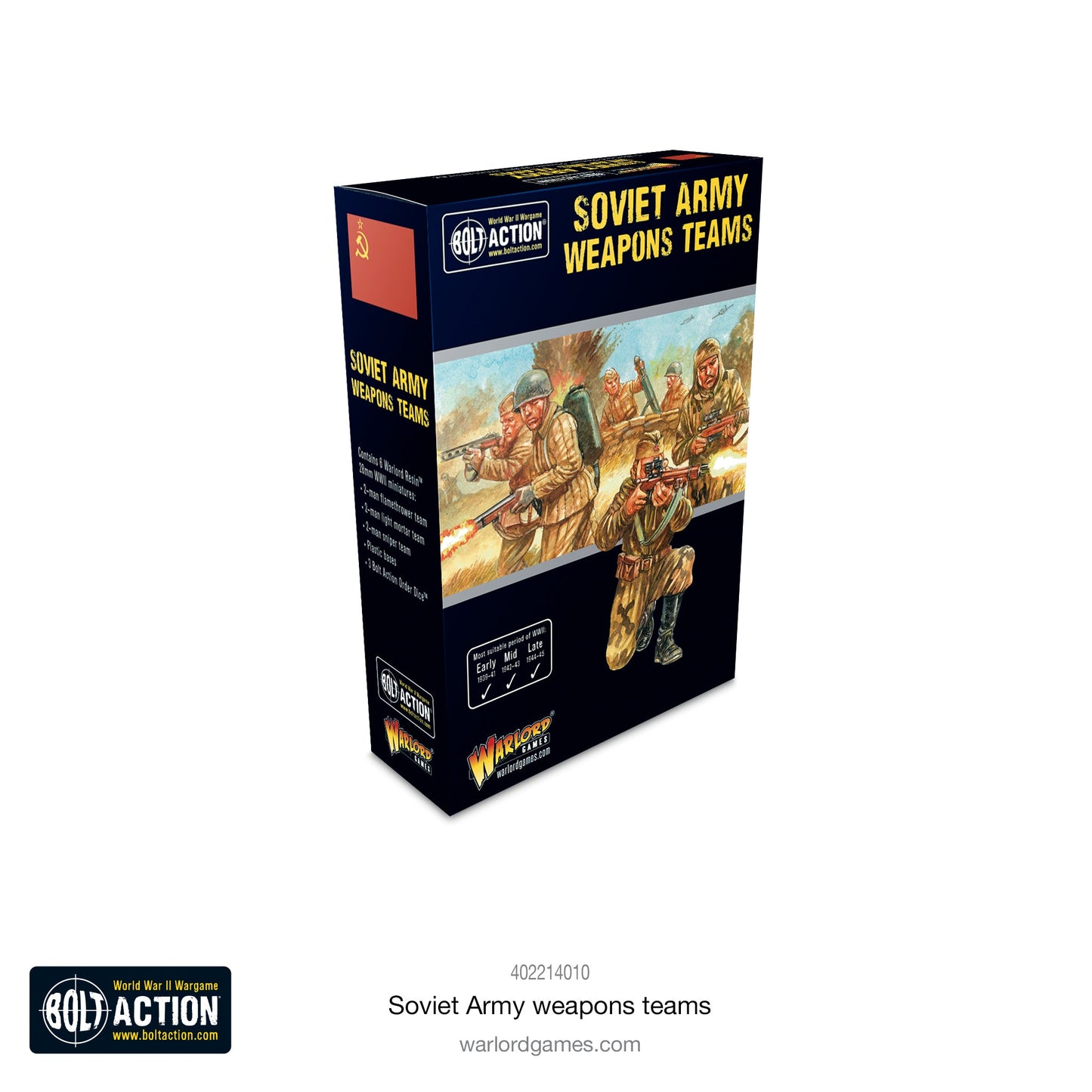 Bolt Action: Soviet Army weapons teams
