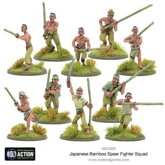 Bolt Action: Japan - Japanese Bamboo Spear Fighter squad