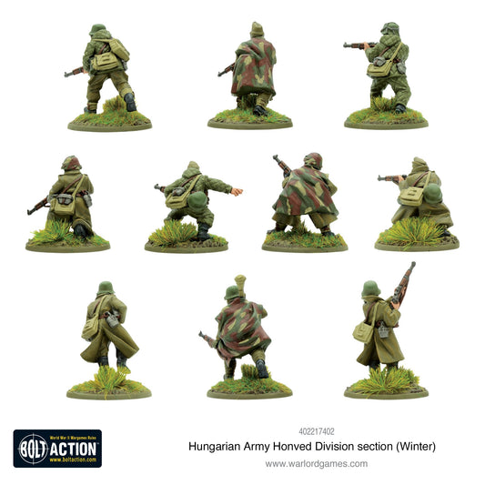 Bolt Action: Hungarian Army Honved Division section (winter)