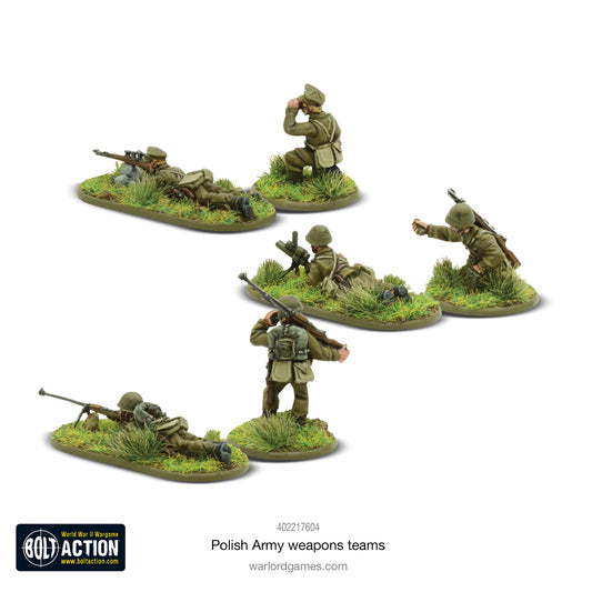 Bolt Action: Polish Army weapons teams