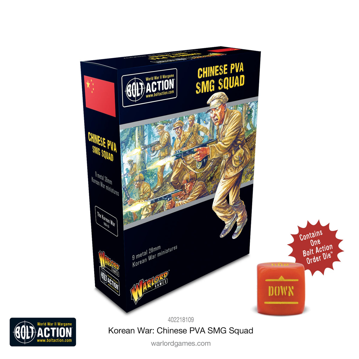 Bolt Action: Korean War: Chinese PVA SMG squad