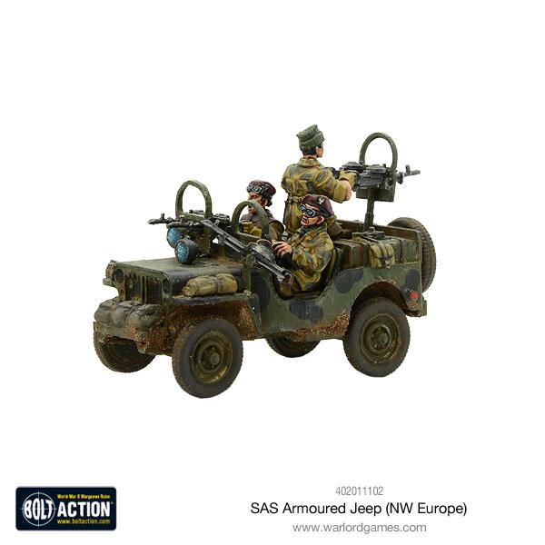 Bolt Action: SAS Armoured Jeep (NW Europe)