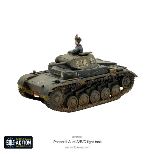 Bolt Action: German - Panzer II Ausf. A/B/C