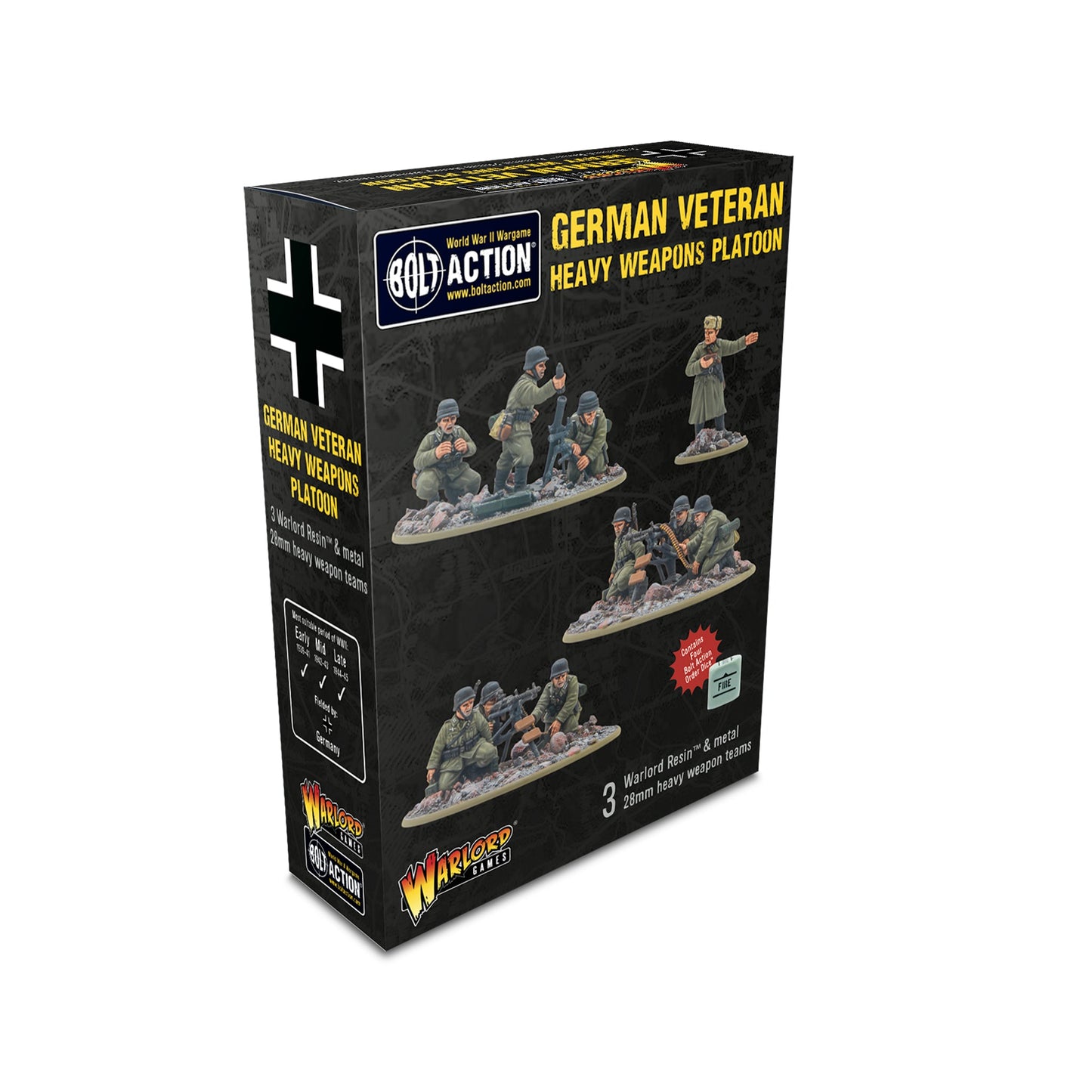 Bolt Action: German - German Veteran Infantry Heavy Weapons Platoon