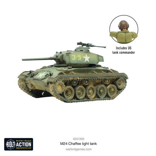 Achtung Panzer!: British Tanks - M24 Chaffee, US light tank