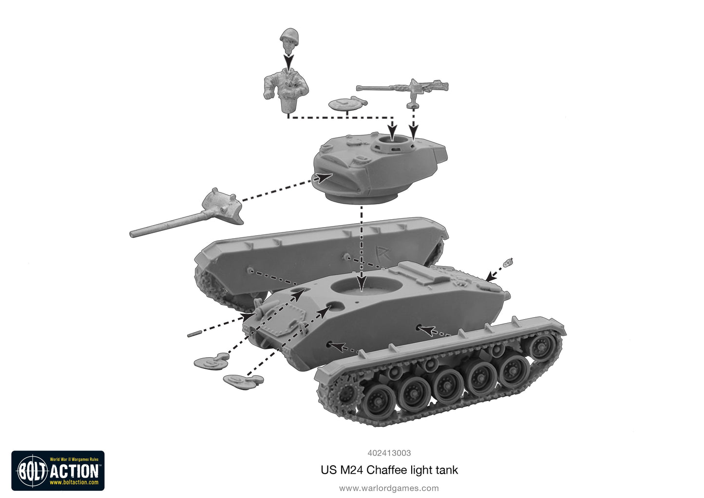 Achtung Panzer!: British Tanks - M24 Chaffee, US light tank