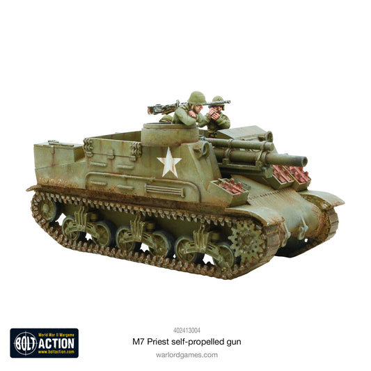 Achtung Panzer!: British Tanks - M7 Priest self-propelled gun