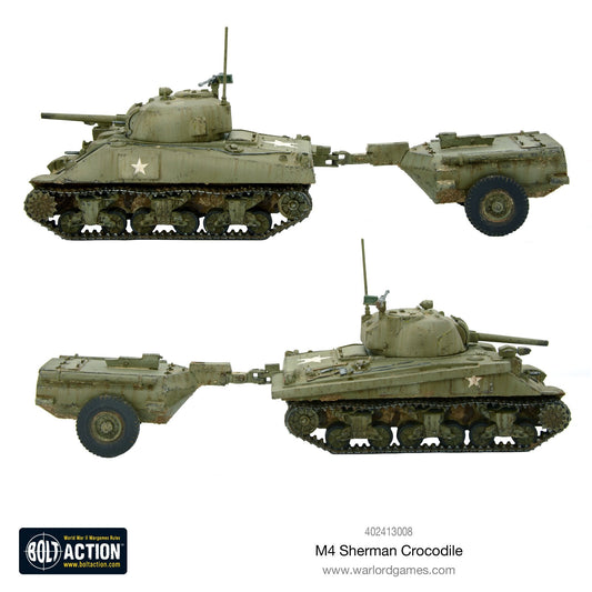 Achtung Panzer!: US Tanks - Sherman Crocodile flamethrower tank