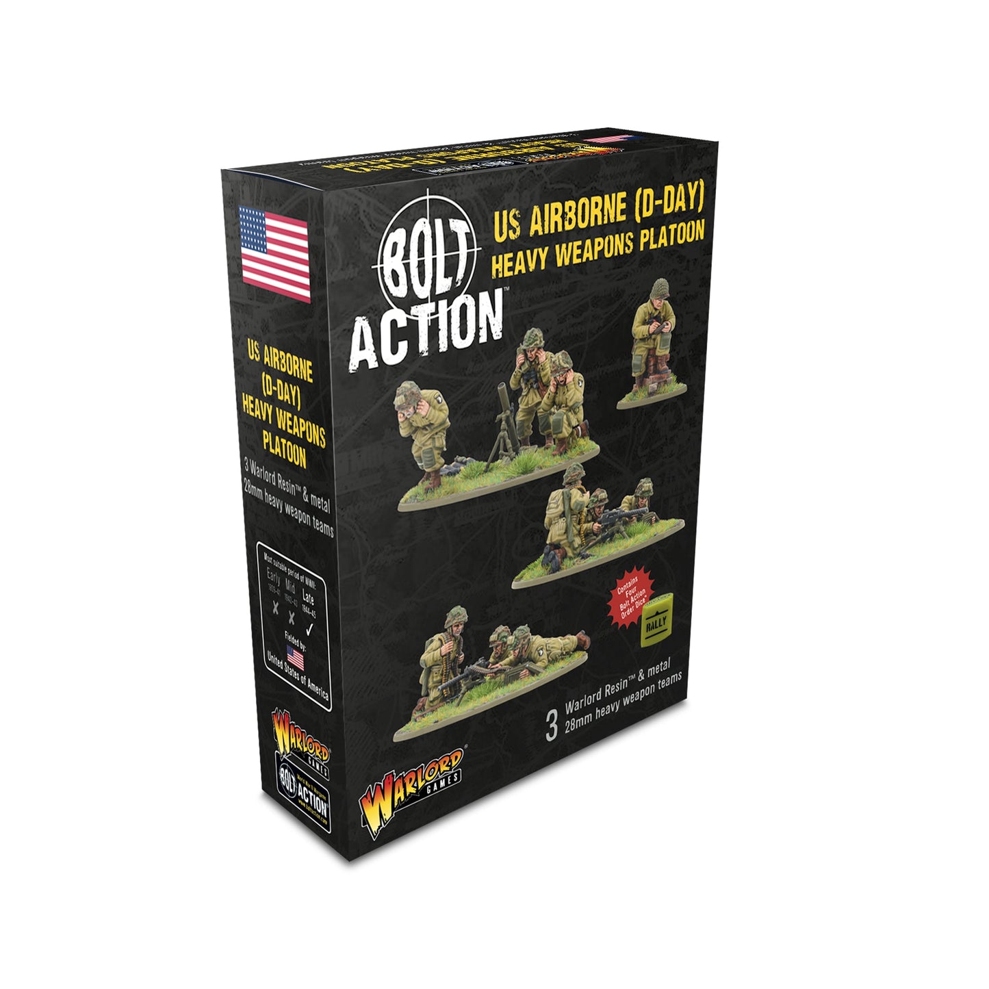 Bolt Action: USA - US Airborne (D-Day) Heavy Weapons Platoon
