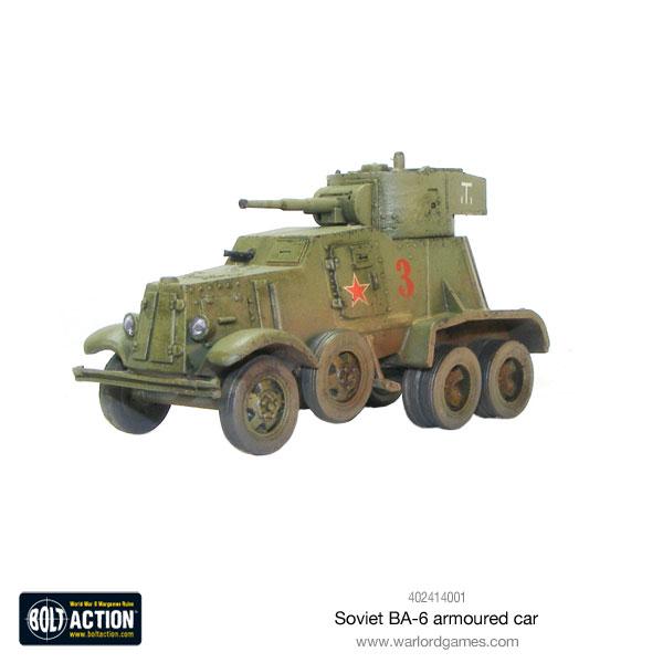 Achtung Panzer!: Soviet Tanks - BA-6 Armoured Car