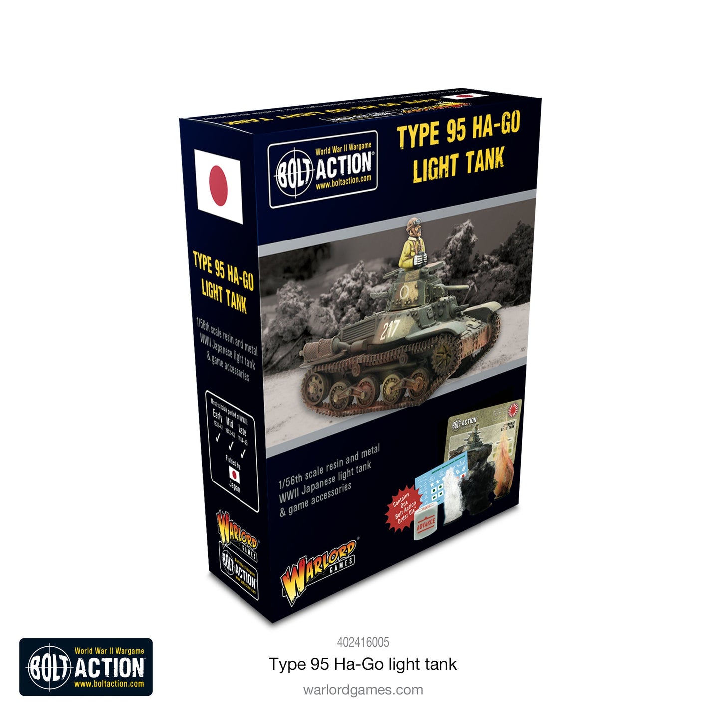 Bolt Action: Japanese Type 95 Ha-Go light tank