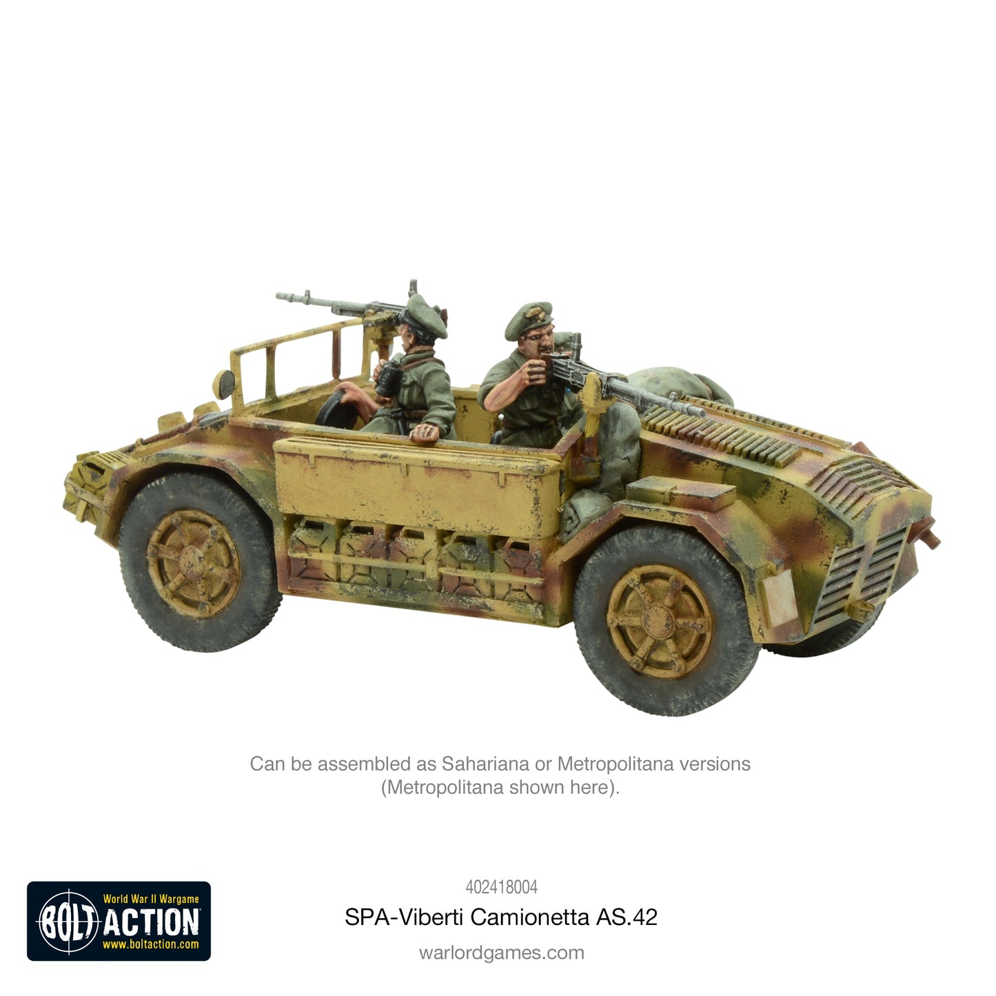 Bolt Action: SPA-Viberti Camionetta AS. 42