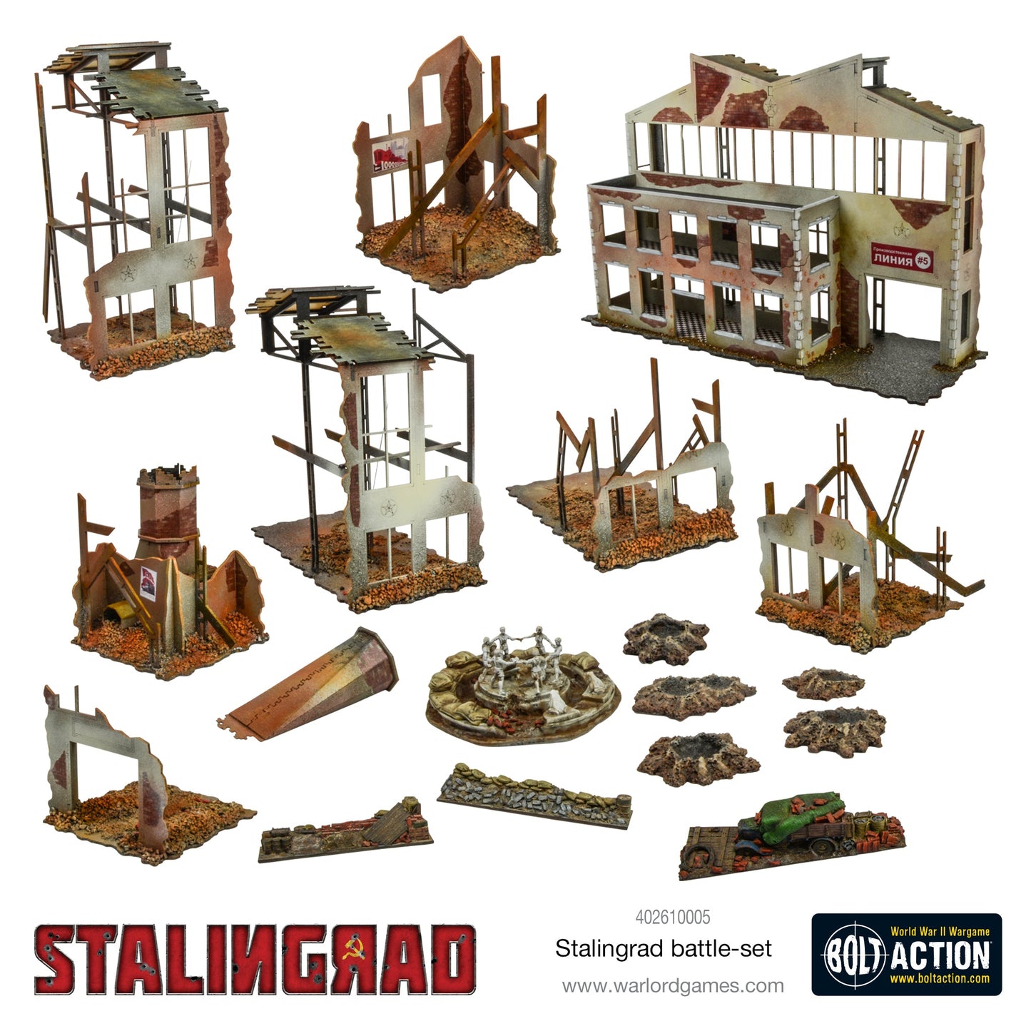 Bolt Action: German - Stalingrad battle-set