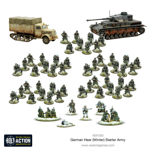 Bolt Action: German - German Heer (Winter) starter army