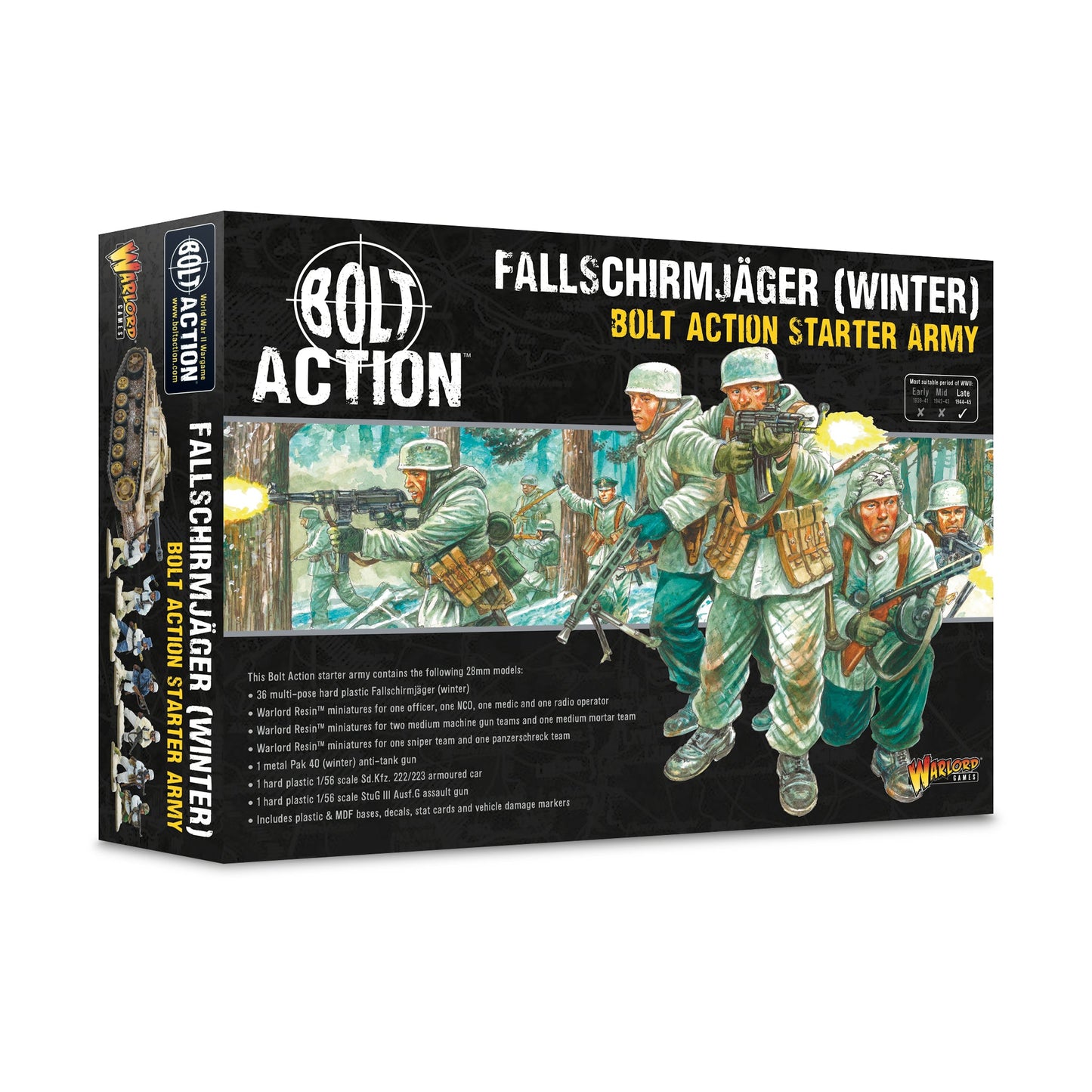Bolt Action: German - Fallschirmjäger (Winter) Starter Army