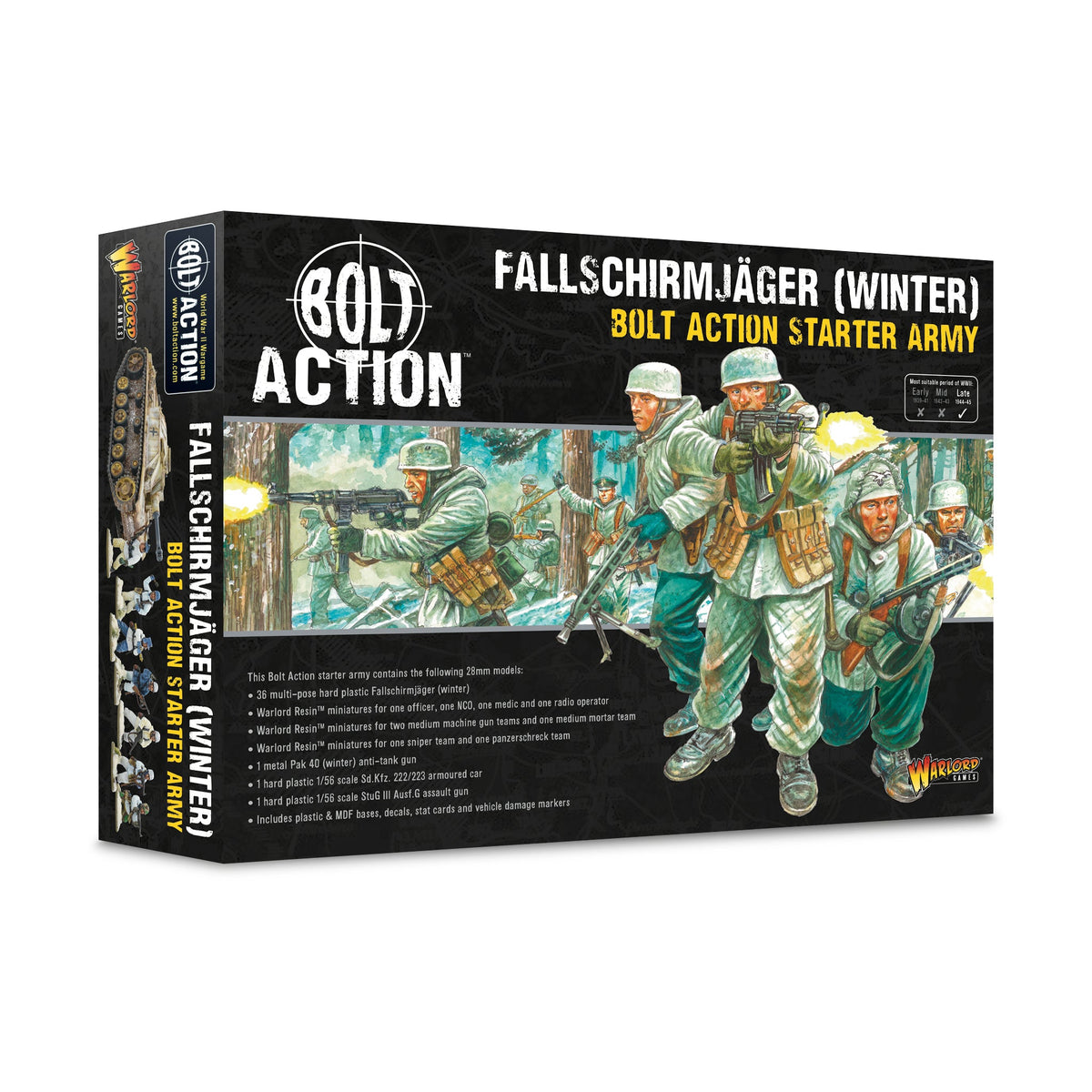 Bolt Action: German - Fallschirmjäger (Winter) Starter Army