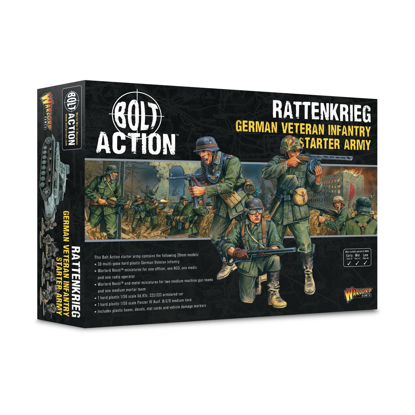 Bolt Action: German - Rattenkrieg - German Veteran Infantry Starter Army