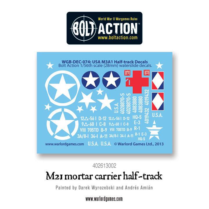 Bolt Action: USA - M21 Mortar Carrier Half-track