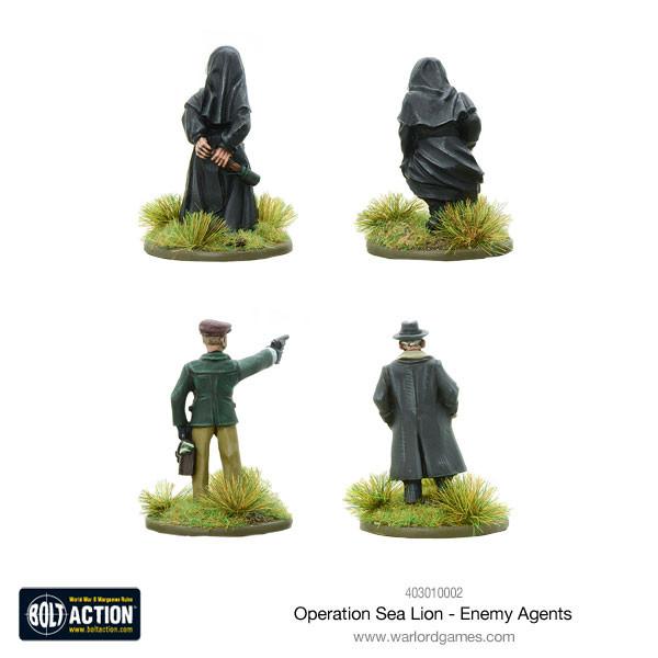 Bolt Action: German - Operation Sea Lion - Enemy Agents