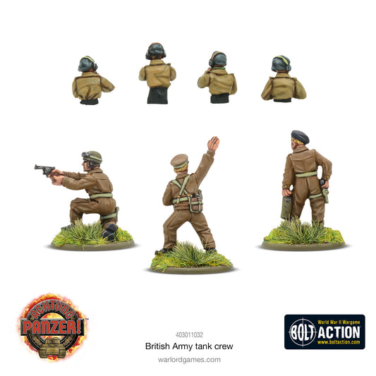 Achtung Panzer!: British Tanks - British Army Tank Crew