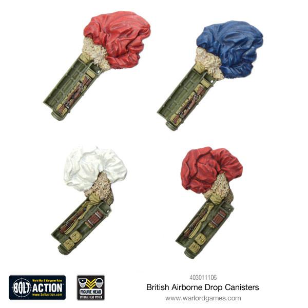 Bolt Action: British Airborne drop canisters