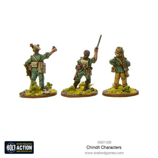 Bolt Action: Chindit characters