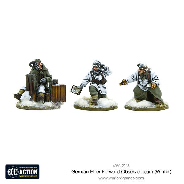 Bolt Action: German - German Heer Forward Observer team (Winter)
