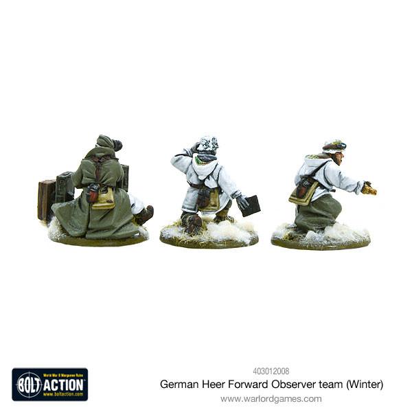 Bolt Action: German - German Heer Forward Observer team (Winter)